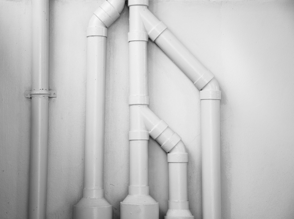 Collage du PVC pour évacuation sanitaire 